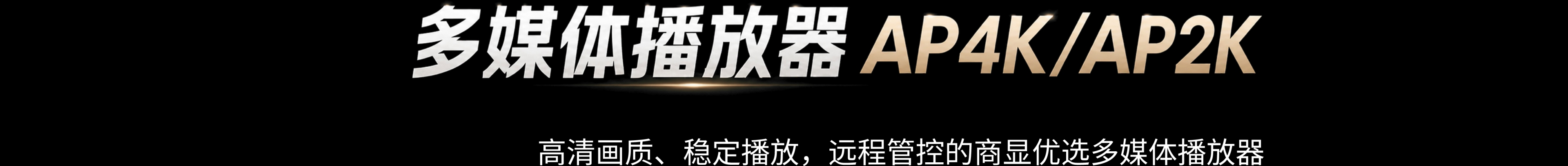 多媒体播放器 AP2K/AP4K
