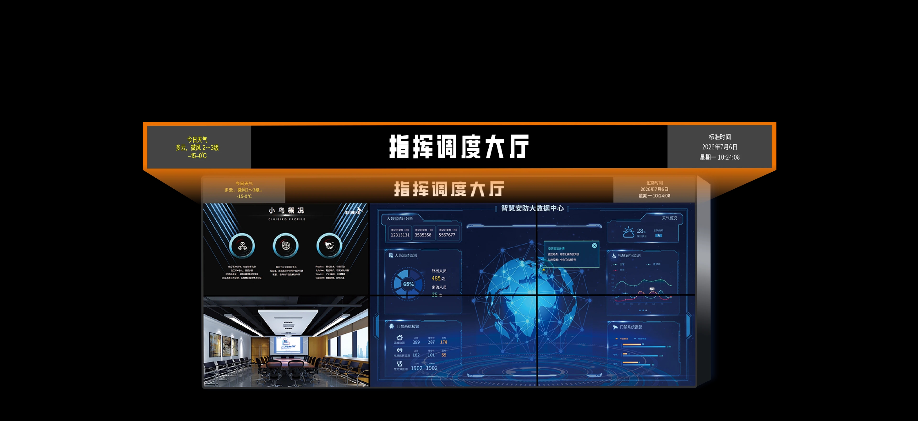 智能条幅,多样化显示